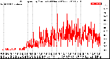 Milwaukee Weather Wind Speed<br>by Minute<br>(24 Hours) (New)