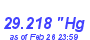 Milwaukee Weather Barometer Low Month