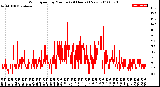 Milwaukee Weather Wind Speed<br>by Minute<br>(24 Hours) (New)