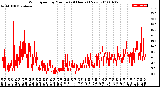 Milwaukee Weather Wind Speed<br>by Minute<br>(24 Hours) (New)