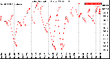 Milwaukee Weather Solar Radiation<br>Daily