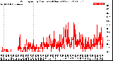 Milwaukee Weather Wind Speed<br>by Minute<br>(24 Hours) (New)