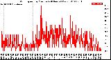 Milwaukee Weather Wind Speed<br>by Minute<br>(24 Hours) (New)