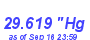 Milwaukee Weather Barometer Low Month