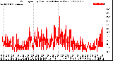 Milwaukee Weather Wind Speed<br>by Minute<br>(24 Hours) (New)