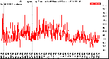 Milwaukee Weather Wind Speed<br>by Minute<br>(24 Hours) (New)