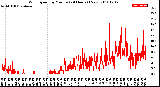 Milwaukee Weather Wind Speed<br>by Minute<br>(24 Hours) (New)