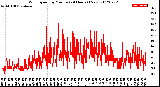 Milwaukee Weather Wind Speed<br>by Minute<br>(24 Hours) (New)