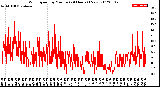 Milwaukee Weather Wind Speed<br>by Minute<br>(24 Hours) (New)