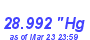Milwaukee Weather Barometer Low Year