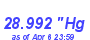 Milwaukee Weather Barometer Low Year