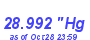 Milwaukee Weather Barometer Low Year