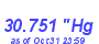 Milwaukee Weather Barometer High Year