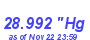 Milwaukee Weather Barometer Low Year