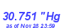 Milwaukee Weather Barometer High Year