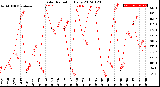 Milwaukee Weather Solar Radiation<br>Daily