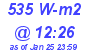 Milwaukee Weather Solar Radiation High Today