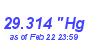 Milwaukee Weather Barometer Low Year