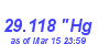 Milwaukee Weather Barometer Low Month