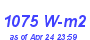 Milwaukee Weather Solar Radiation High Month