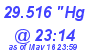 Milwaukee Weather Barometer Low Today