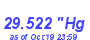 Milwaukee Weather Barometer Low Month