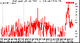 Milwaukee Weather Wind Speed<br>by Minute<br>(24 Hours) (Alternate)