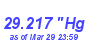 Milwaukee Weather Barometer Low Month