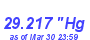 Milwaukee Weather Barometer Low Month