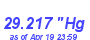 Milwaukee Weather Barometer Low Year