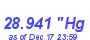 Milwaukee Weather Barometer Low Year