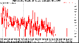 Milwaukee Weather Wind Speed<br>by Minute<br>(24 Hours) (Alternate)