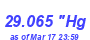 Milwaukee Weather Barometer Low Year