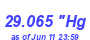 Milwaukee Weather Barometer Low Year