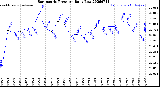 Milwaukee Weather Barometric Pressure<br>Daily Low