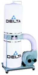 Delta 1-1/2HP Dust Collector